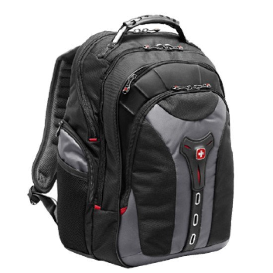 Wenger/SwissGear Pegasus 17 sacoche d'ordinateurs portables 43,2 cm (17") Étui sac à dos Noir, Gris