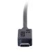 C2G USB 2.0, C - Standard B, 2m câble USB USB C USB B Noir