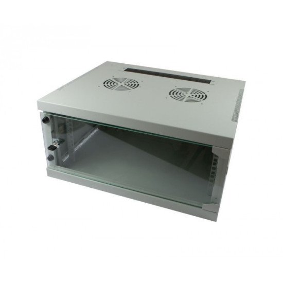 ALLNET ALL-SMQ5404GRAU étagère 4U Rack monté sur le mur Gris