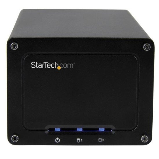 StarTech.com Boîtier USB 3.1 (10 Gb/s) externe pour 2 disques durs SATA de 2,5"