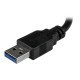 StarTech.com Adaptateur réseau USB 3.0 vers Gigabit Ethernet avec hub USB 3.0 à 2 ports