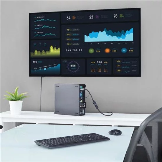 StarTech.com Adaptateur HDMI vers DisplayPort 4K alimenté par USB StarTech.com Adaptateur HDMI vers DisplayPort 4K alimenté par USB