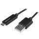 StarTech.com Câble USB vers Micro-USB de 1 m avec indicateur de chargement LED - M/M