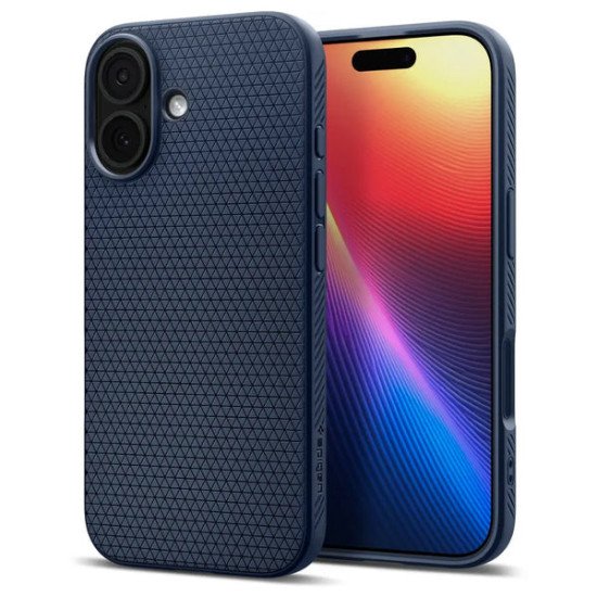 Spigen ACS10370 coque de protection pour téléphones portables 16 cm (6.3") Housse Bleu, Marine