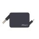 PNY Roll-it Micro-USB Black Charge & Sync Cable câble USB USB 2.0 USB A Micro-USB A Noir