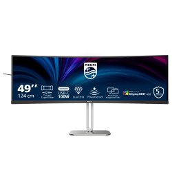 Philips 5000 series 49B2U5900C/00 écran PC 124 cm (48.8") 5120 x 1440 pixels Dual QHD LCD Noir