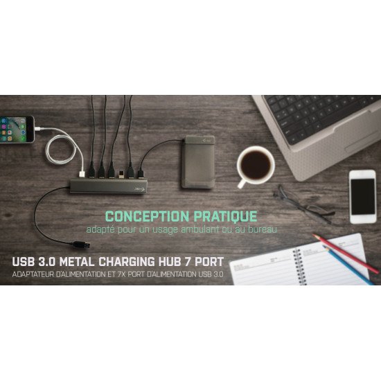 i-tec Superspeed USB 3.0 7-Port Hub