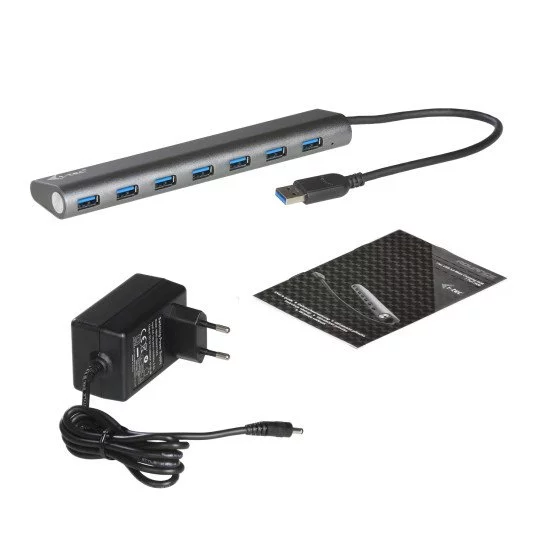 i-tec Superspeed USB 3.0 7-Port Hub i-tec Superspeed USB 3.0 7-Port Hub