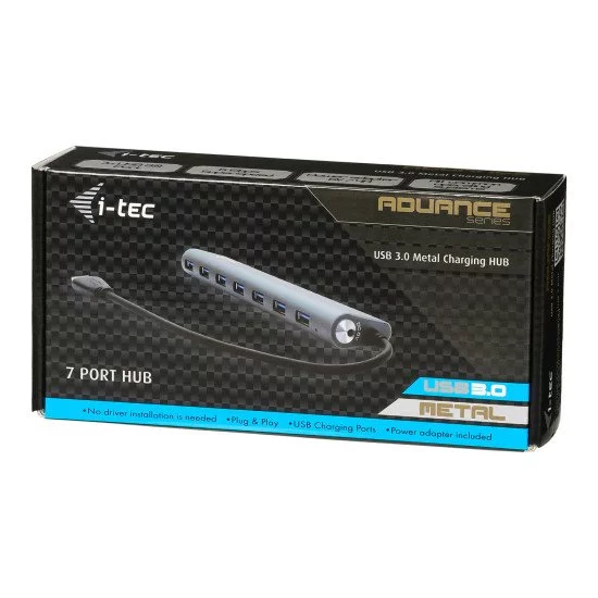 i-tec Superspeed USB 3.0 7-Port Hub i-tec Superspeed USB 3.0 7-Port Hub