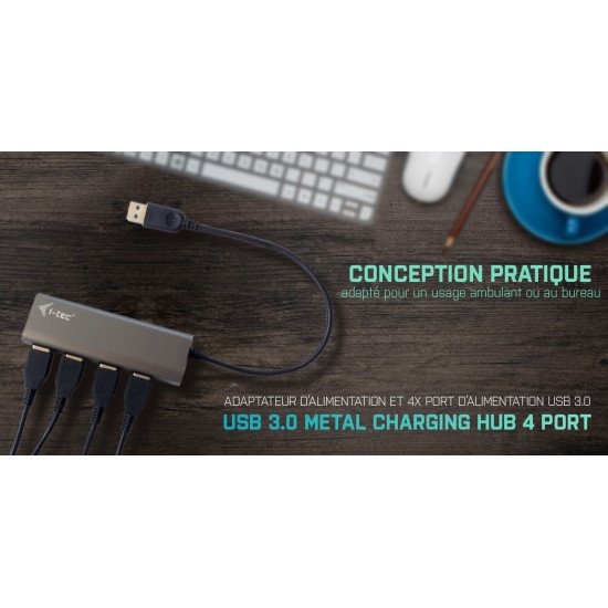 i-tec Superspeed USB 3.0 4-Port Hub