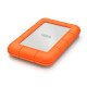 LaCie Rugged Mini disque dur externe 1000 Go Orange, Argent