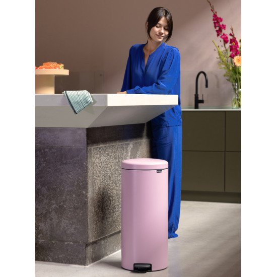 Brabantia NewIcon 30 L Ovale Acier Rose