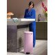 Brabantia NewIcon 30 L Ovale Acier Rose
