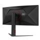 AOC G4 CU34G4 écran PC 86,4 cm (34") 3440 x 1440 pixels Wide Quad HD LED Noir, Rouge