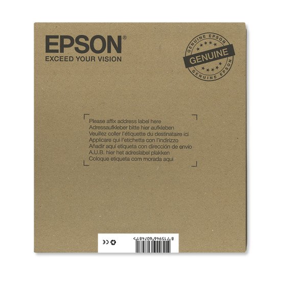 Epson Stag Multipack 3-colours T1306 DURABrite Ultra Ink EasyMail