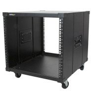 StarTech.com Rack de serveur 9U portable avec poignées - Armoire pour serveur à roulettes StarTech.com Rack de serveur 9U portable avec poignées - Armoire pour serveur à roulettes