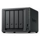 Synology DiskStation DS925+ serveur de stockage NAS Ryzen Embedded V1500B 4 Go DDR4 0 To Noir Synology DiskStation DS925+ serveur de stockage NAS Ryzen Embedded V1500B 4 Go DDR4 0 To Noir