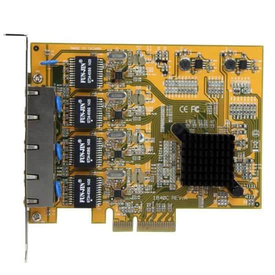 StarTech.com Carte réseau PCI Express à 4 ports Gigabit Ethernet