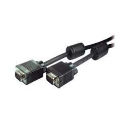 S-Conn 3 m, S-VGA câble VGA VGA (D-Sub) Noir