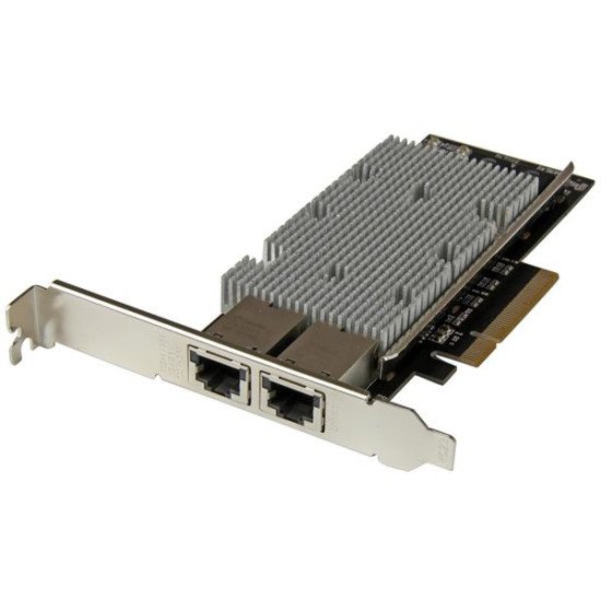 StarTech.com Carte réseau PCI Express à 2 ports 10GBase-T Ethernet avec chipset Intel X540