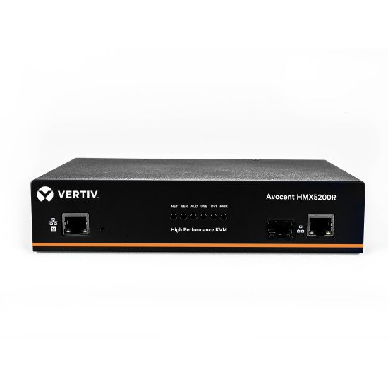 Vertiv Avocent HMX de RX DVI-D double, USB, audio, récepteur SFP, UE