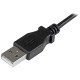 StarTech.com USBAUB2MRA câble USB 2 m 2.0 USB A Micro-USB B