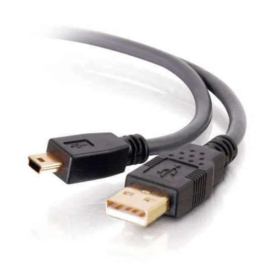 C2G Câble USB 2.0 A Ultima Vers Câble Mini-B de 3 m