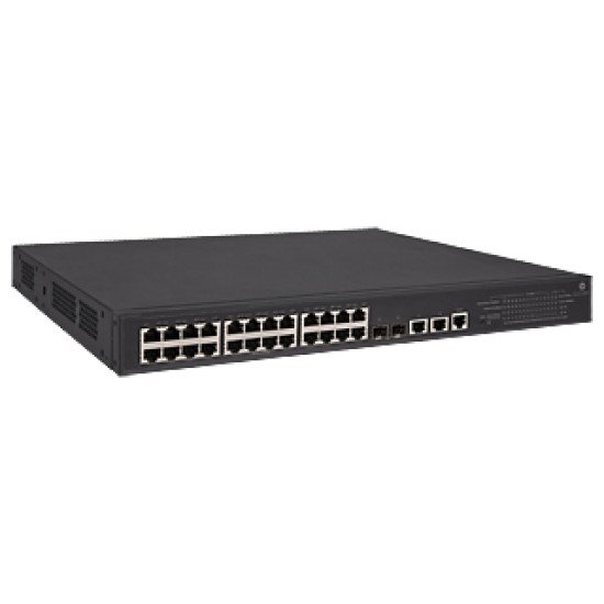 HPE FlexNetwork 5130 24G POE+ 2SFP+ 2XGT (370W) EI Switch Gigabit Ethernet 