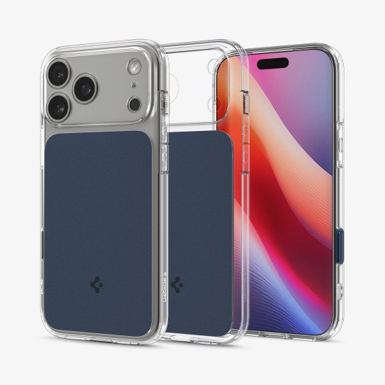 Spigen Ultra Hybrid T (MagFit) coque de protection pour téléphones portables 17,5 cm (6.9") Housse Bleu Spigen Ultra Hybrid T (MagFit) coque de protection pour téléphones portables 17,5 cm (6.9") Housse Bleu