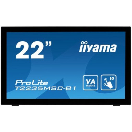 Iiyama écran tactile 21,5" T2235MSC-B1 Iiyama écran tactile 21,5" T2235MSC-B1