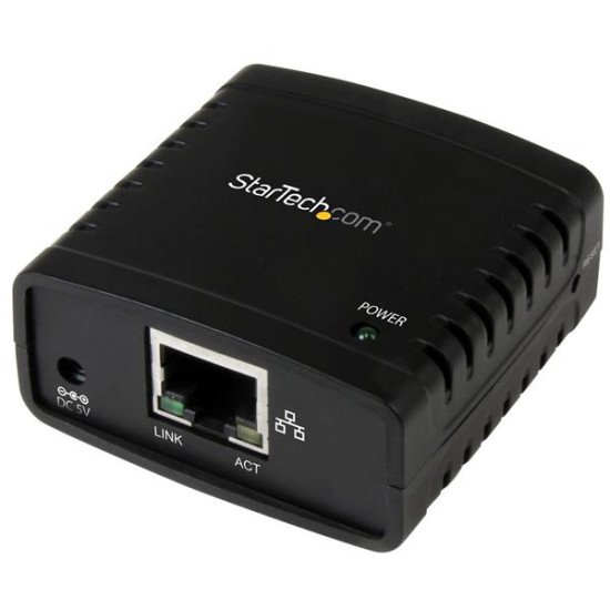 StarTech.com Serveur d'impression LPR réseau 10/100 Mb/s avec port USB 2.0