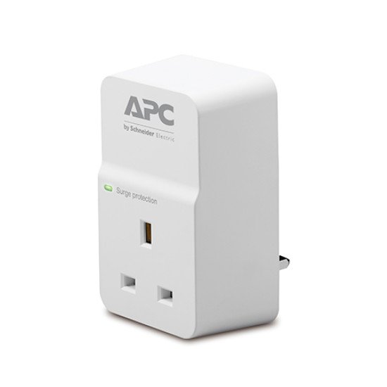 APC SurgeArrest Blanc 1 sortie(s) CA 230 V APC SurgeArrest Blanc 1 sortie(s) CA 230 V