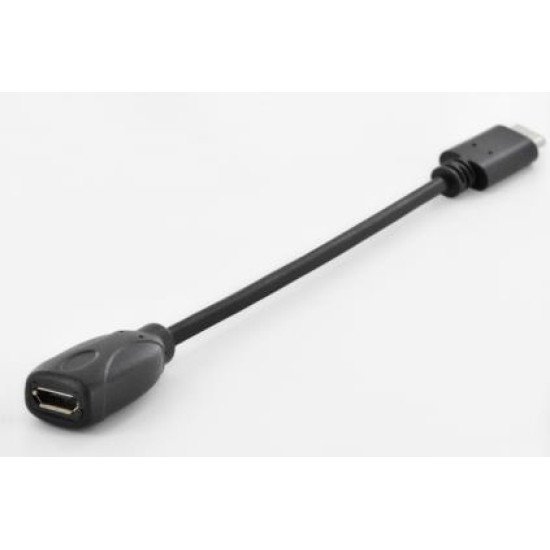 ASSMANN Electronic 0.15 m USB C / Micro USB B ASSMANN Electronic 0.15 m USB C / Micro USB B