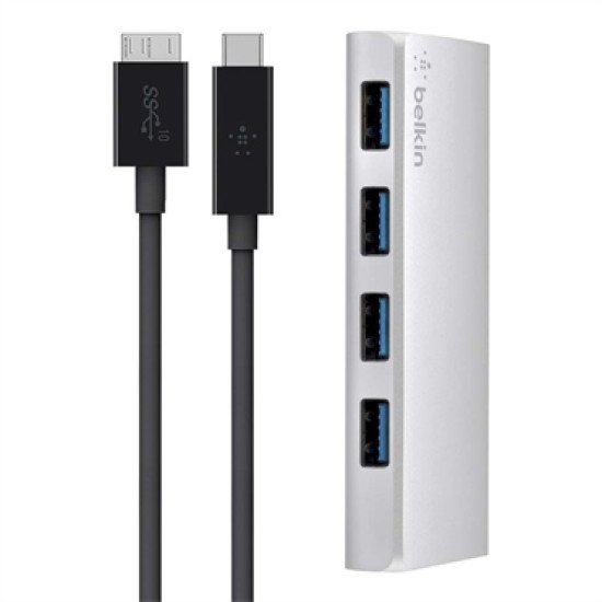 Belkin F4U088VF hub USB 3.0 4-ports Belkin F4U088VF hub USB 3.0 4-ports