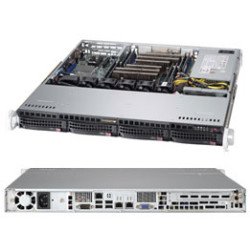 Supermicro CSE-813MFTQC-505CB unité centrale Support Noir 500 W