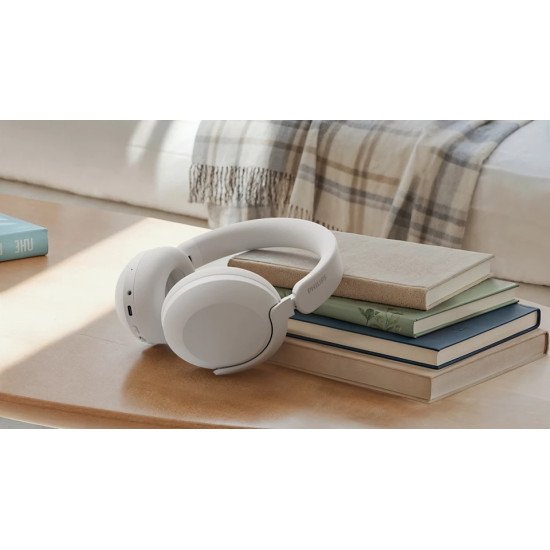 Philips TAH6000WT/00 casque Avec fil &sans fil Arceau Appels/Musique Bluetooth Blanc