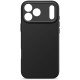 Decoded Silicone Backcover Apple iPhone 17 Pro Max Phantom Black coque de protection pour téléphones portables 17,5 cm (6.9") Housse Noir