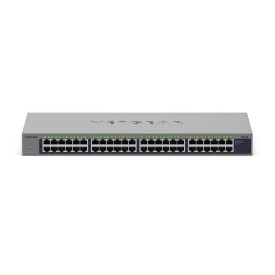 NETGEAR GS748 Non-géré Gigabit Ethernet (10/100/1000) Connexion Ethernet POE