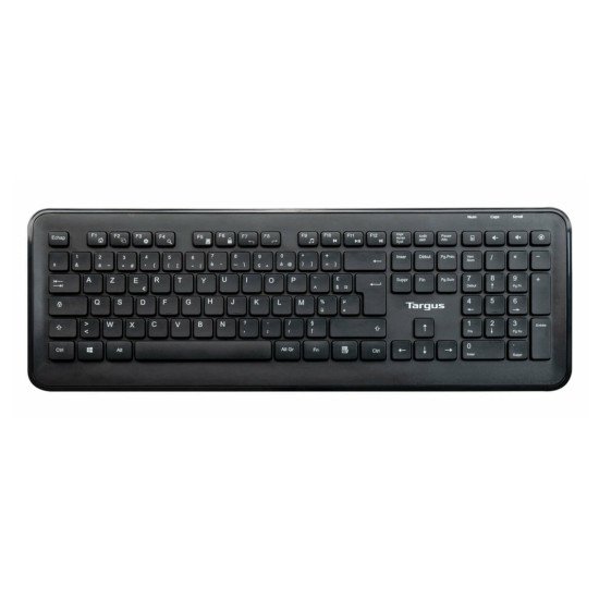 Targus AKM610FR clavier Souris incluse Universel RF sans fil AZERTY Français Noir