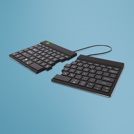 R-Go Tools Split RGOSBUSWLBL clavier Bluetooth QWERTY Anglais américain Noir