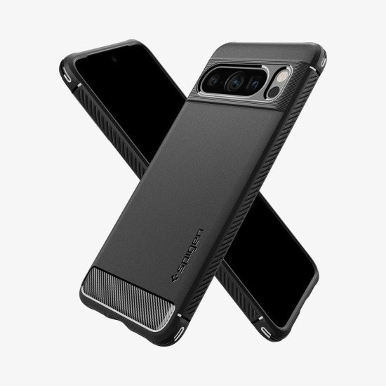 Spigen Rugged Armor coque de protection pour téléphones portables 17 cm (6.7") Housse Noir