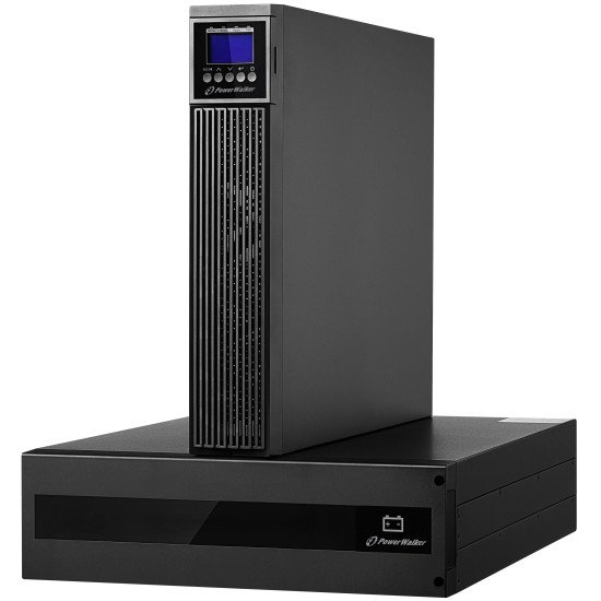 PowerWalker VFI 6000 RTG PF1 UPS Double-conversion (en ligne) 6 kVA 6000 W 2 sortie(s) CA