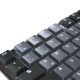 CHERRY KW 550 MX LP clavier maison/bureau USB + Bluetooth QZERTY Anglais américain Noir