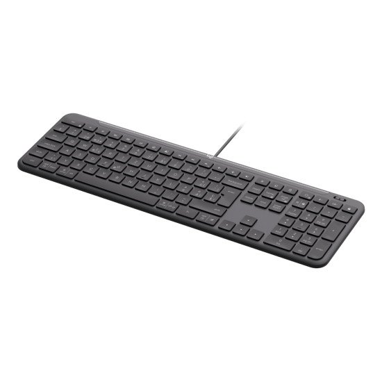Logitech Signature Slim Wired K620 for Business clavier Universel USB QWERTY US International Graphite