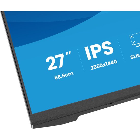 iiyama ProLite XB2793QSU-B1 écran PC 68,6 cm (27") 2560 x 1440 pixels Quad HD LED Noir