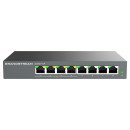 Grandstream Networks GWN7711P commutateur réseau Géré L2 Gigabit Ethernet (10/100/1000) Connexion Ethernet POE Montage sur le bureau ou sur le mur Gris
