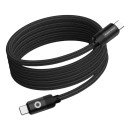 Mobile Origin MC2-USBC-1M-BLK câble USB 0,48 Gbit/s 60 W Noir