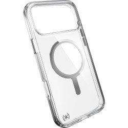 Speck Presidio Perfect Clear + MS Apple iPhone 17 Pro Max Clear - with Microban coque de protection pour téléphones portables 17,5 cm (6.9") Housse Transparent