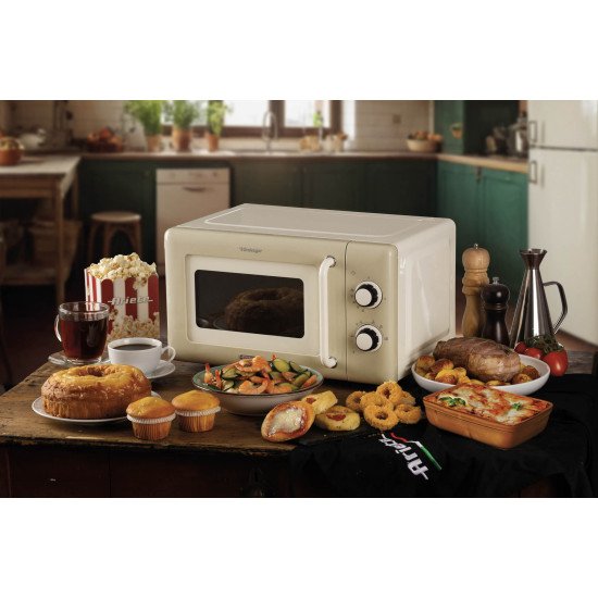 Ariete Vintage Line 3960/03 Beige Micro-onde simple Comptoir 20 L 800 W