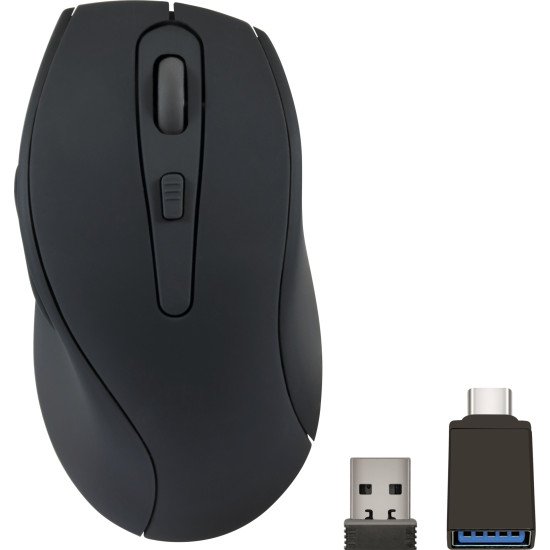SPEEDLINK SL-630004-RRBK souris Maison Droitier RF sans fil Optique 1600 DPI